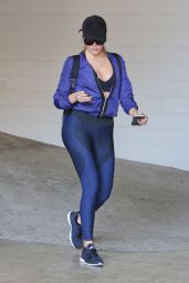 Khloe Kardashian - Leaving the Gym in Los Angeles 8/25/2016