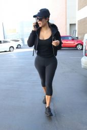 Kim Kardashian Booty in Tights - Stops by Epione in Beverly Hills 8/13/2016 