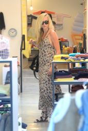 Kimberly Stewart Shopping in West Hollywood 8/29/2016 