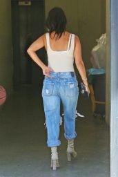 Kourtney Kardashian in Ripped Jeans - Woodland Hills CA 8/9/2016