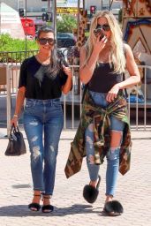 Kourtney & Khloe Kardashian - Shop in Encino 8/23/2016 