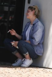 Kristen Stewart at Scott Free Production Company - West Hollywood 8/17/2016 