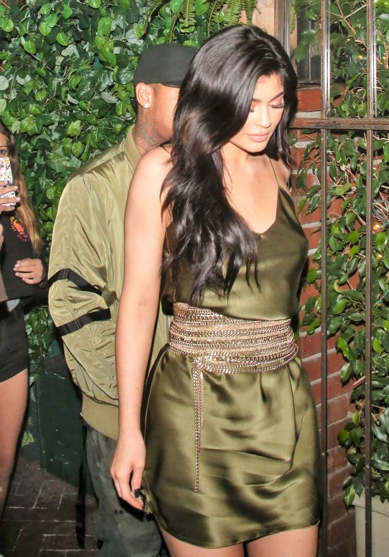Kylie Jenner at Il Cielo Restaurant in Los Angeles  8/1/2016 
