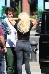 Lady Gaga Booty in Jeans - New York 8/17/2016