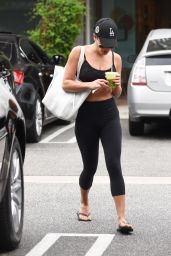 Lea Michele - Leaving a Gym in Los Angeles 8/7/2016 