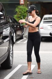 Lea Michele - Leaving a Gym in Los Angeles 8/7/2016 
