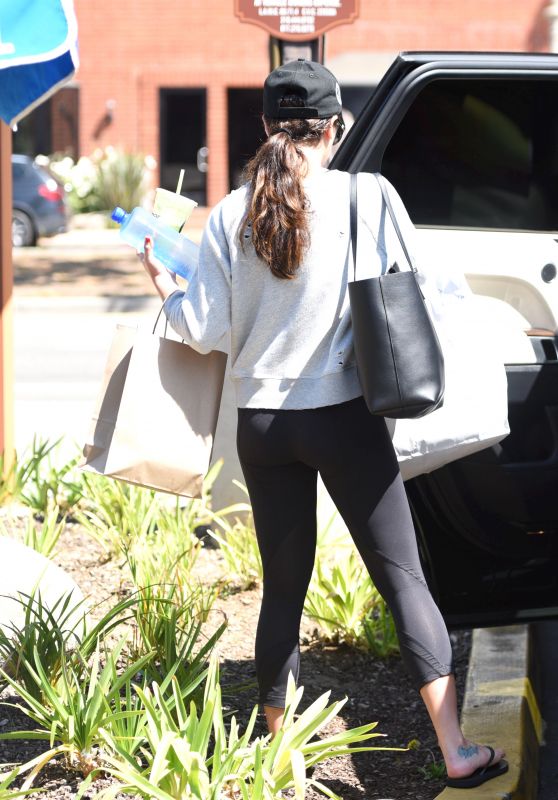 Lea Michele - Shopping in Brentwood 8/18/2016 