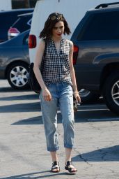 Lily Collins Street Style - West Hollywood 8/24/2016