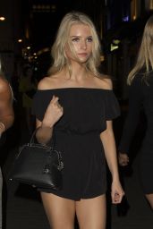 Lottie Moss Night Out Style - at Cirque le Soir in London 8/6/2016 