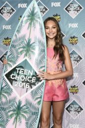 Maddie Ziegler – Teen Choice Awards 2016 in Inglewood, CA