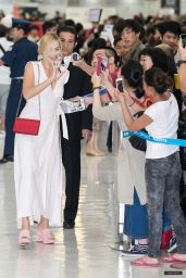 Margot Robbie - Arriving in Japan 8/24/2016 