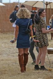 Myleene Klass - V Festival at Hylands Park in Chelmsford, England 8/21/2016