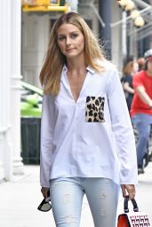 Olivia Palermo - Out in NYC 8/19/2016 