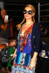 Paris Hilton at Los Angeles Airport 8/23/2016