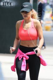 Rita Ora Bike riding - New York City 08/03/2016