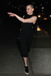 Rose McGowan - Departs the Bowery Hotel in New York City 8/29/2016