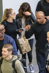 Selena Gomez at Brisbane Airport, Australia 8/12/2016 