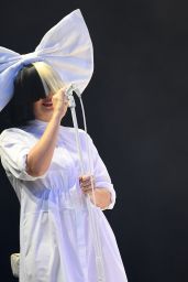 Sia Perfoms at V Festival at Hylands Park in Chelmsford, England 8/21/2016