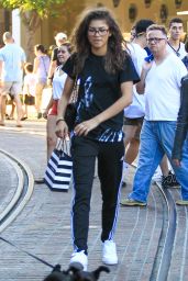 Zendaya - Shopping at the Grove in Los Angeles 8/12/2016