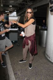 Alessandra Ambrosio - Arriving at LAX Airport in LA 9/23/ 2016