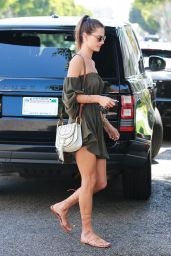 Alessandra Ambrosio - Lunches in West Hollywood 9/1/2016