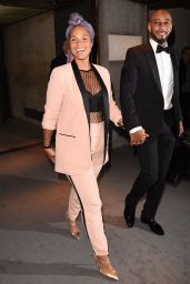 Alicia Keys -Tom Ford Show -  New York Fashion Week 9/7/2016 