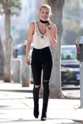 AnnaLynne McCord Style - Out in Santa Monica 9/1/2016 
