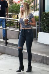 Ashley Benson in Tight Jeans - Out For Morning Coffee in Hollywood 9/20/2016