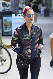 Ashley Benson Wearing Tights - Out in Los Angeles 09/12/2016