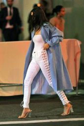 Bella Hadid - Leaving the Ralph Lauren Fashion Show in New York City, September 2016