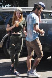 Bella Thorne Military Style - With Friends in Los Angeles 9/28/2016