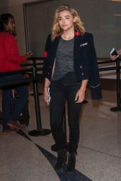 Chloe Grace Moretz - LAX Airport in Los Angeles 9/11/2016