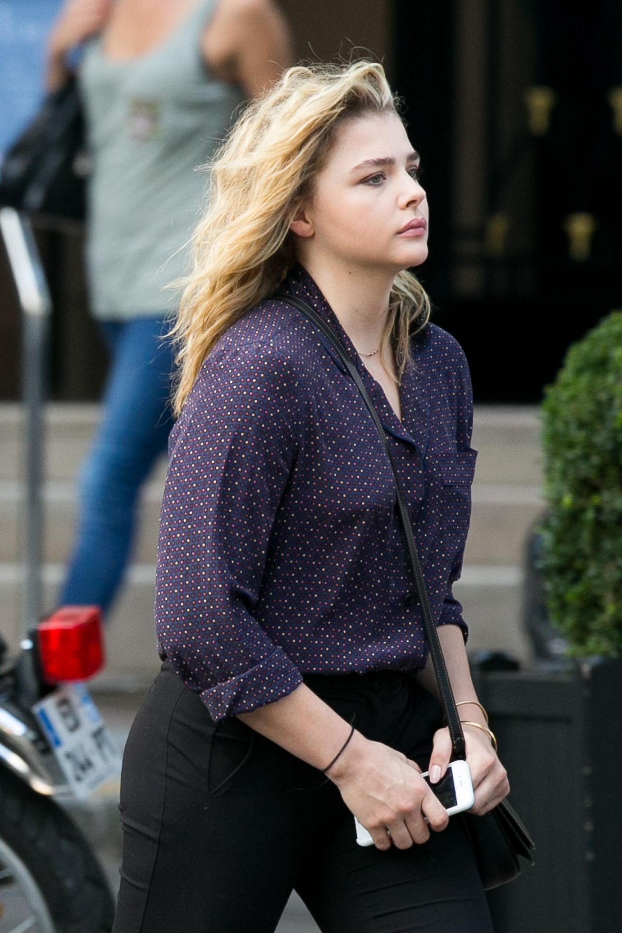Chloe Moretz Casual Style - Out in Beverly Hills 6/15/2016 
