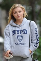 Chloe Moretz - Out and About in New York City 9/6/2016