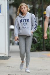 Chloe Moretz - Out and About in New York City 9/6/2016