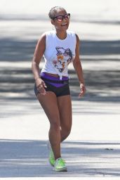 Christina Milian - Out of a Workout in Los Angeles 9/7/2016