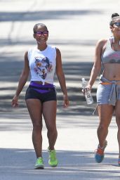 Christina Milian - Out of a Workout in Los Angeles 9/7/2016
