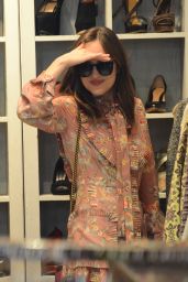 Dakota Johnson - Shopping in Milan, Italy 9/21/2016