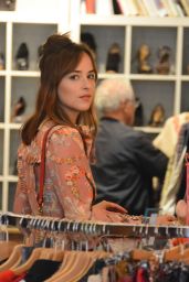 Dakota Johnson - Shopping in Milan, Italy 9/21/2016