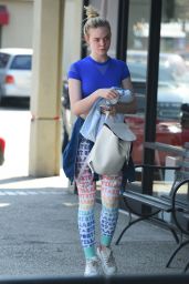 Elle Fanning Ready For a Workout - Los Angeles 9/21/2016