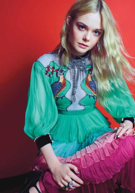 Elle Fanning - W Magazine - The New Royals, October 2016