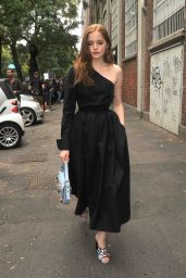 Ellie Bamber - Out in Milan, Italy 09/22/2016