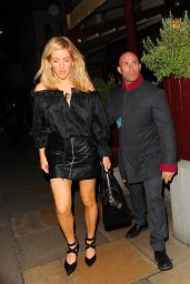 Ellie Goulding Night Out Style - Leaving Lou Lou