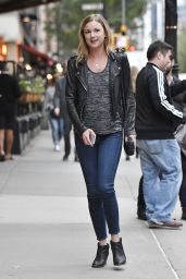 Emily VanCamp - Out in Tribeca in New York City 09/26/2016