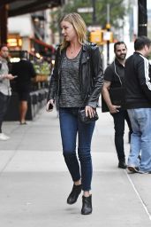Emily VanCamp - Out in Tribeca in New York City 09/26/2016