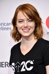 Emma Stone - Stand Up To Cancer at Walt Disney Concert Hall in Los Angeles, CA 9/9/2016