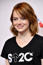 Emma Stone - Stand Up To Cancer at Walt Disney Concert Hall in Los Angeles, CA 9/9/2016