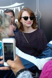 Emma Stone Style - Leaving the Variety Studio in Toronto 9/12/2016 
