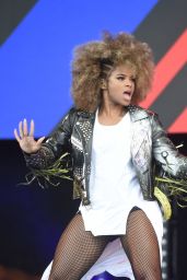 Fleur East Performs at Fusion Festival on Otterspool Promenade in Liverpool 9/4/2016