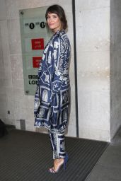 Gemma Arterton Chic Style - BBC Radio Studios in London 9/19/2016
